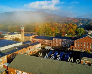 Berkshires Buildings Diamond Painting