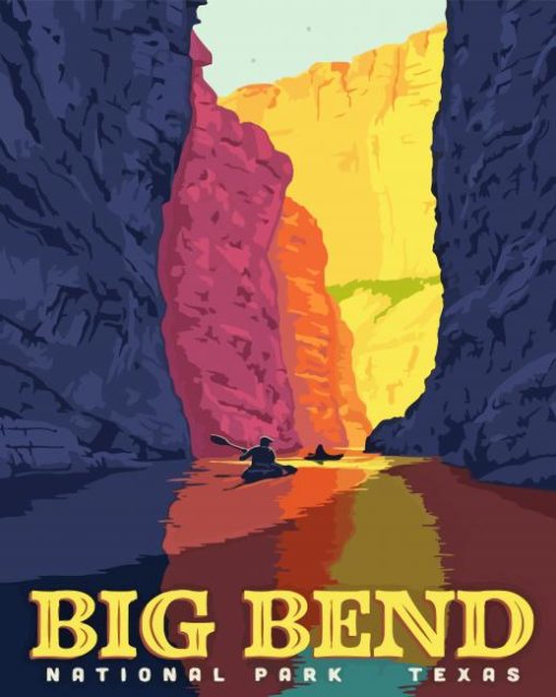 Big Bend National Park Texas Poster Diamond Painting