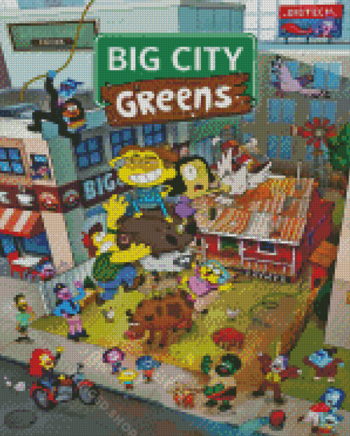 Big City Greens Diamond Paintings