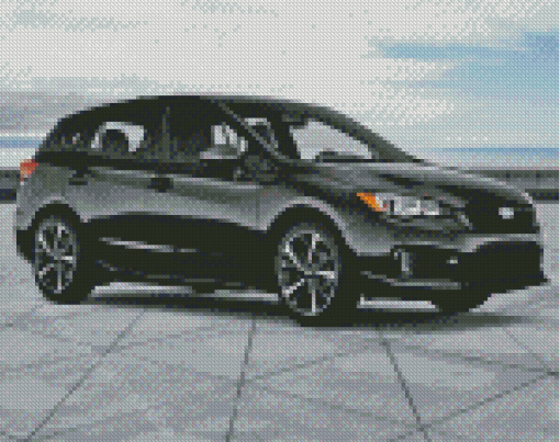 Black Subaru Diamond Paintings