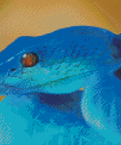 Blue Snake Art Diamond Paintings