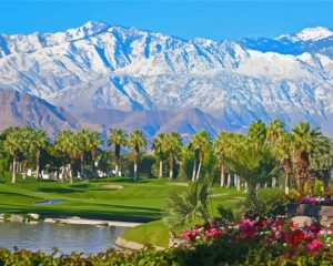 California Palm Desert Diamond Painting