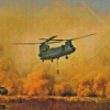 Chinook Military Aircraft Diamond Paintings