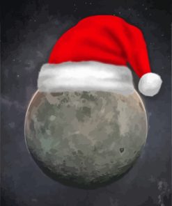 Christmas Full Moon Diamond Painting