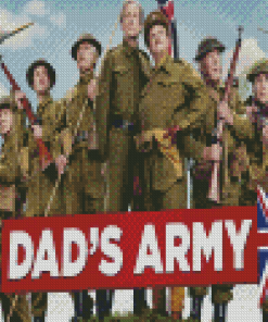 Dad's Army Poster Diamond Paintings