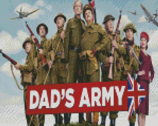 Dad's Army Poster Diamond Paintings