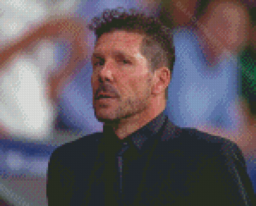 Diego Simeone Argentine Footballer Diamond Paintings