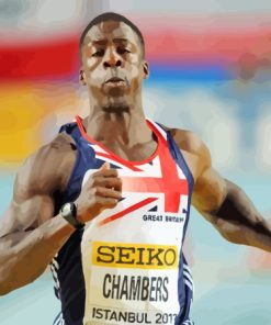 Dwain Chambers Champion Diamond Painting