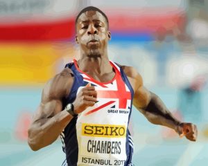 Dwain Chambers Champion Diamond Painting