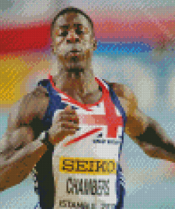 Dwain Chambers Champion Diamond Paintings