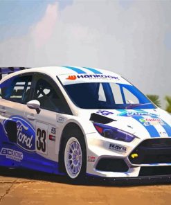 Ford RS Racing Car Diamond Painting