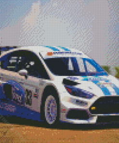 Ford RS Racing Car Diamond Paintings