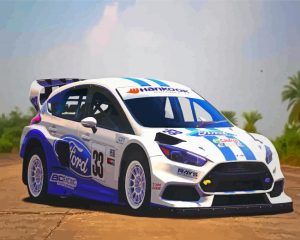 Ford RS Racing Car Diamond Painting