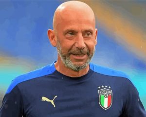 Gianluca Vialli Italian Footballer Diamond Painting