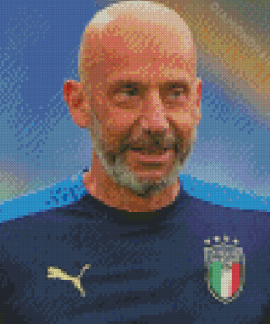 Gianluca Vialli Italian Footballer Diamond Paintings