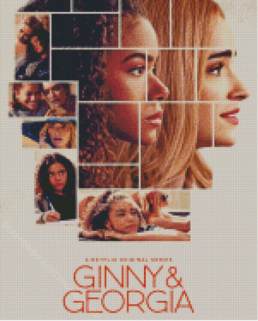 Ginny And Georgia Movie Poster Diamond Paintings