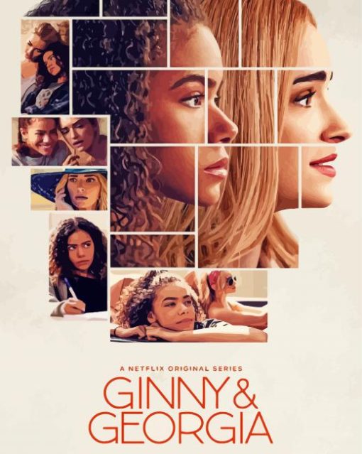 Ginny And Georgia Movie Poster Diamond Painting