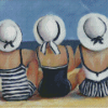 Girls On The Beach Diamond Paintings