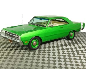 Green 69 Dodge Dart Car Diamond Painting