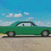 Green 69 Dodge Dart Diamond Paintings