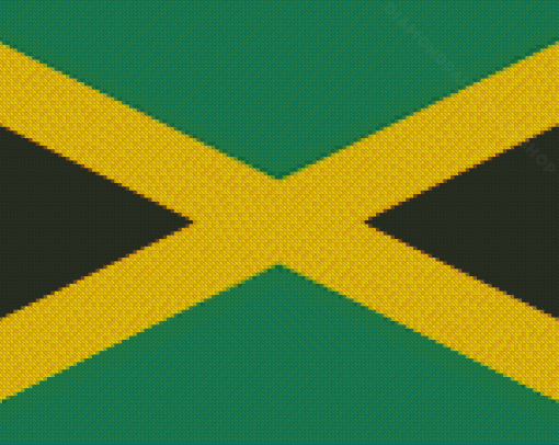Jamaica Country Flag Diamond Paintings