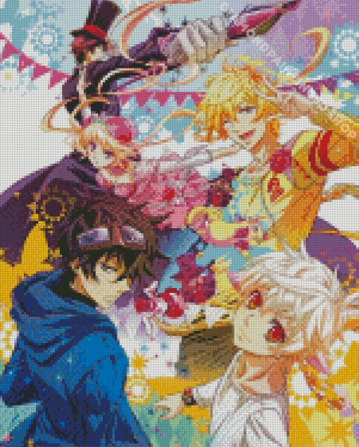 Karneval Manga Serie Characters Diamond Paintings