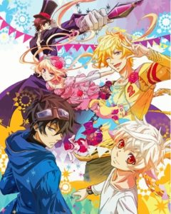 Karneval Manga Serie Characters Diamond Painting