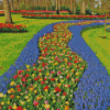 Keukenhof Botanical Garden Diamond Paintings