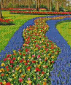 Keukenhof Botanical Garden Diamond Paintings