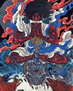 Kidomaru Utagawa Kuniyoshi Diamond Painting