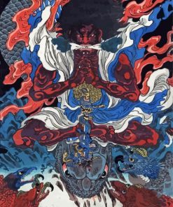 Kidomaru Utagawa Kuniyoshi Diamond Painting