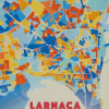 Larnaca Cyprus Poster Art Diamond Paintings