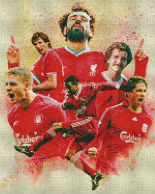 Liverpool Players Art Diamond Paintings