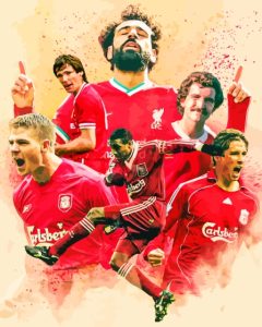 Liverpool Players Art Diamond Painting