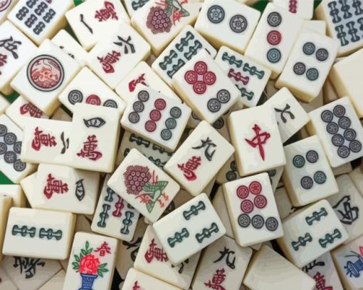 Mahjong Game Diamond Painting