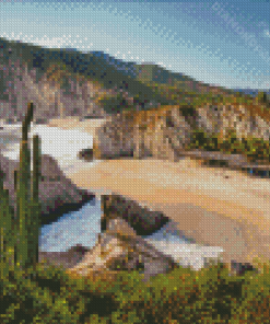 Mexico Beach Landscape Diamond Paintings