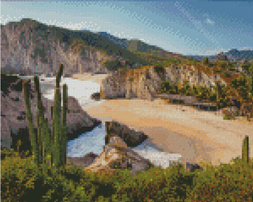 Mexico Beach Landscape Diamond Paintings