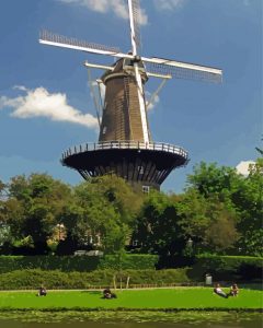 Molen De Valk Leiden City Diamond Painting