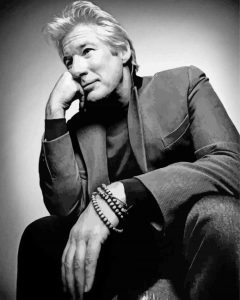 Monochrome Richard Gere Diamond Painting