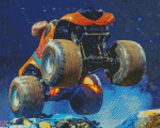 Monster Jam Truck Diamond Paintings