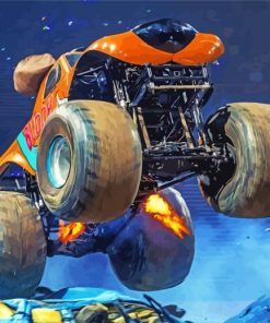 Monster Jam Truck Diamond Painting