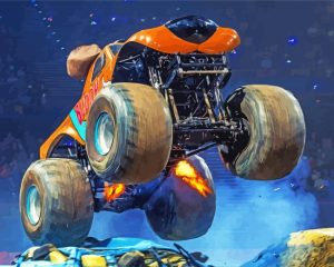 Monster Jam Truck Diamond Painting