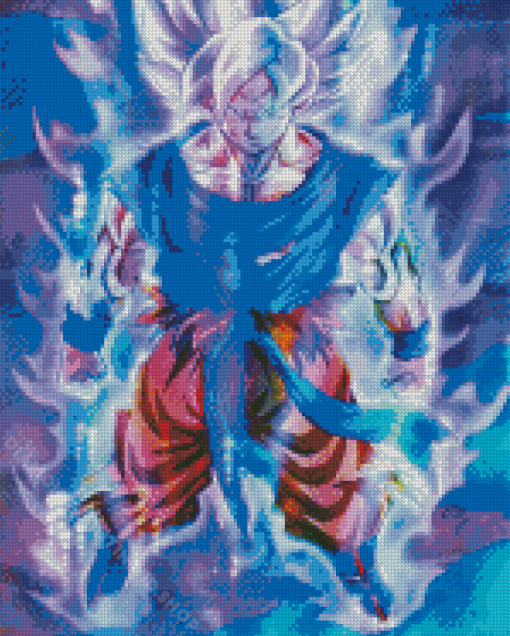 Mui Goku Dragon Ball Z Anime Diamond Paintings