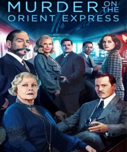 Murder On The Orient Express Movie Poster Diamond Painting