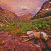 North Cascade Canyon Diamond Paintings