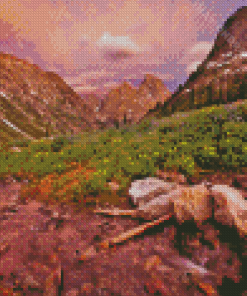 North Cascade Canyon Diamond Paintings