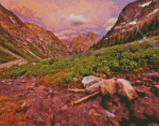 North Cascade Canyon Diamond Paintings