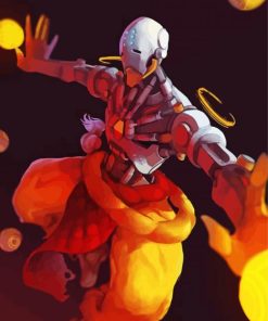 Overwatch Zenyatta Diamond Painting