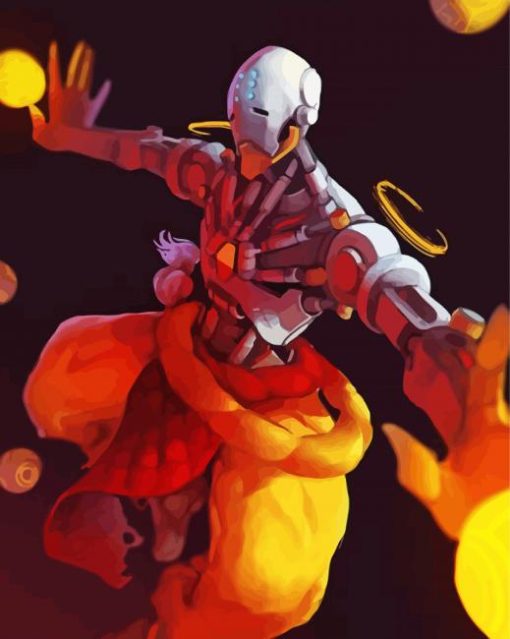 Overwatch Zenyatta Diamond Painting