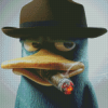 Perry The Platypus Smoking Diamond Paintings